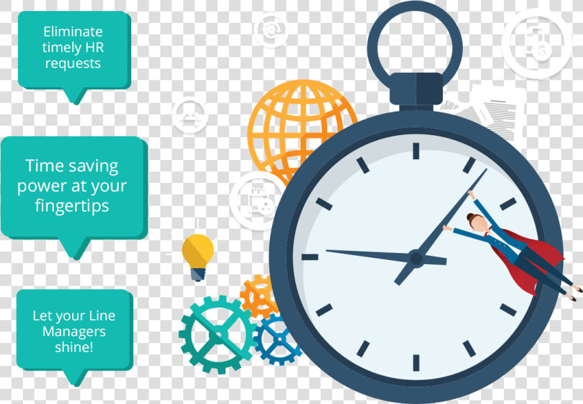 Find More Hours In The Day And Still Leave On Time   Fork And Knife Clock  HD Png DownloadTransparent PNG