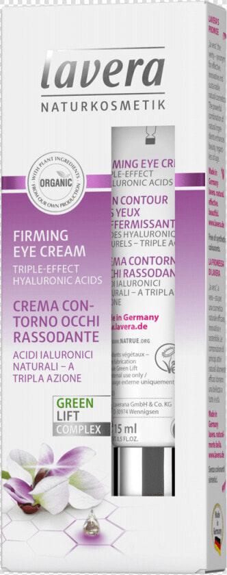 Lavera Firming Eye Cream  HD Png DownloadTransparent PNG