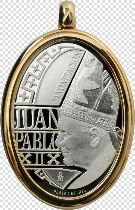 Silver John Paul Ii Medal   Pope John Xxiii  HD Png DownloadTransparent PNG