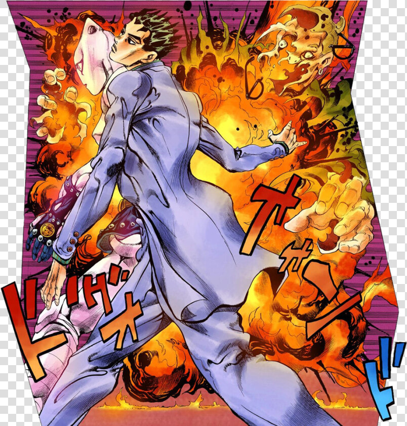 S Bizarre Adventure jojo yoshikage Kira killer Queen    Best Jojo Manga Panels  HD Png DownloadTransparent PNG