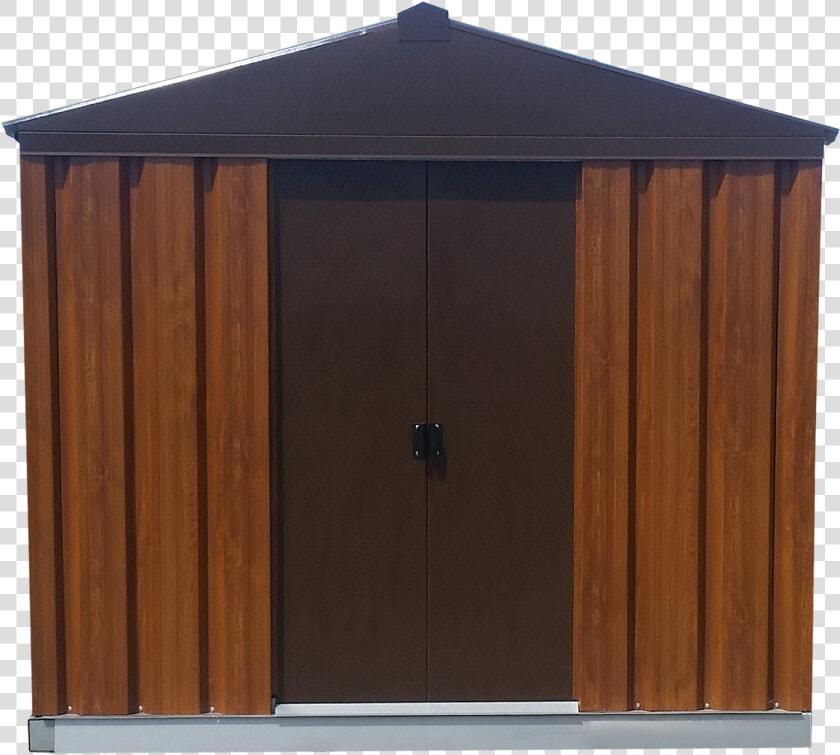 Woodgrain Metal Shed 7ft X 4ft   Shed  HD Png DownloadTransparent PNG