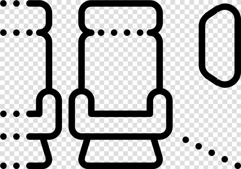 Siège Avion Côté Fenêtre Icon   Aircraft Seat Icon  HD Png DownloadTransparent PNG