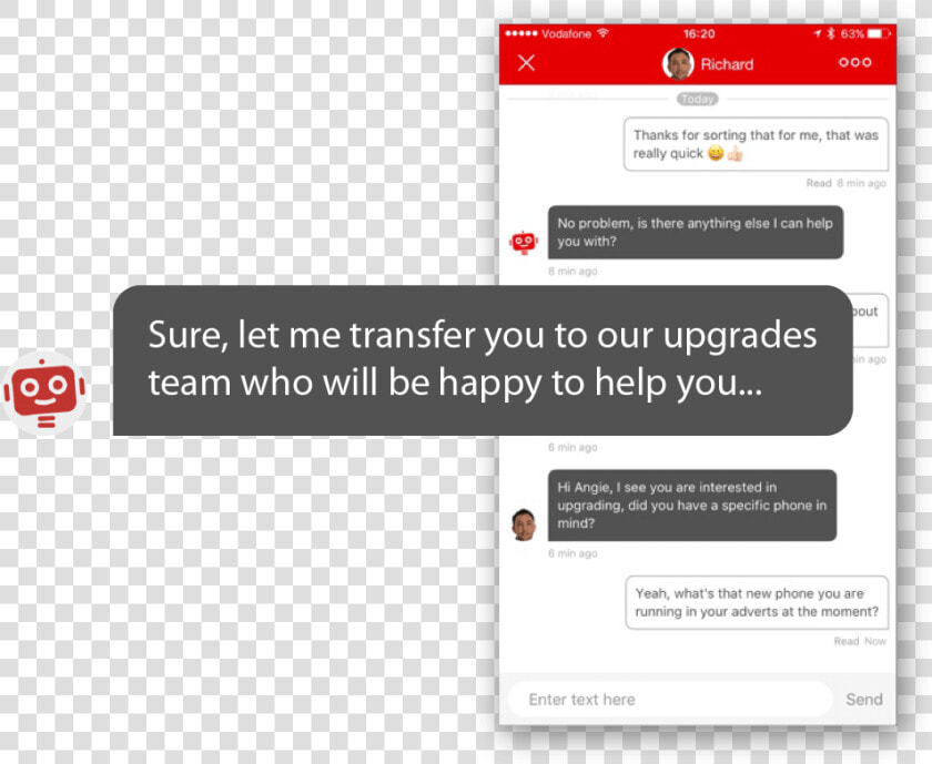 Vodafone Tobi Tobi Chatbot  HD Png DownloadTransparent PNG