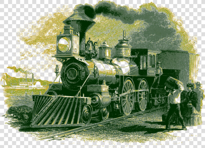 Rolling Stock motor Vehicle rail Transport   Victorian Era Steam Engine  HD Png DownloadTransparent PNG