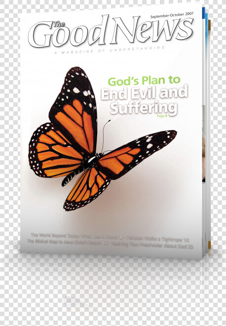 The Good News September october   3d Butterfly  HD Png DownloadTransparent PNG