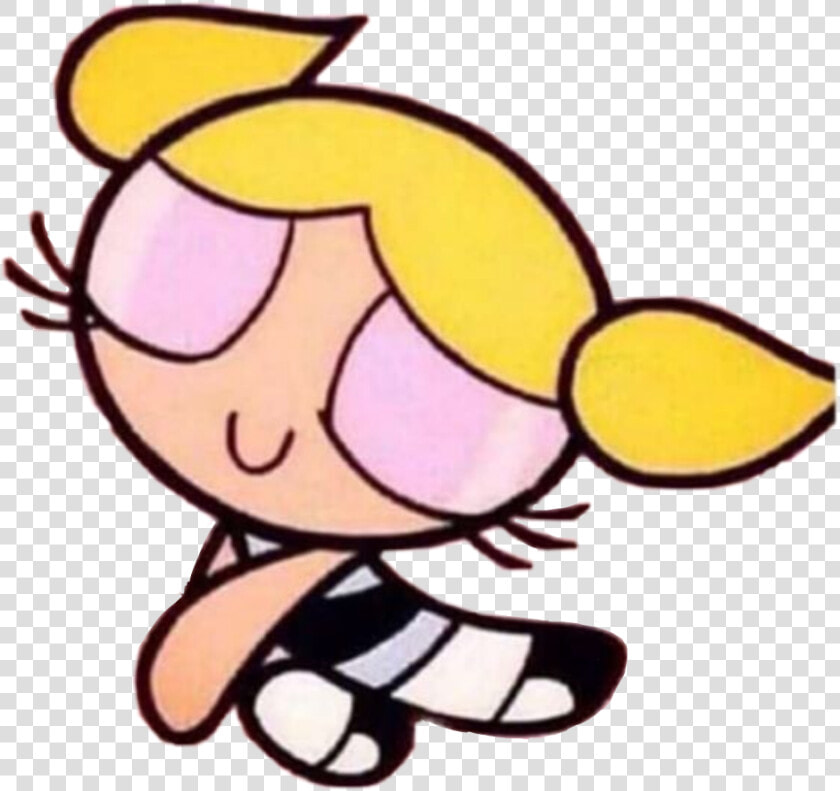  powerpuffgirls  bubbles  blue  purple  blueaesthetic   Powerpuff Girls Aesthetic Stickers  HD Png DownloadTransparent PNG