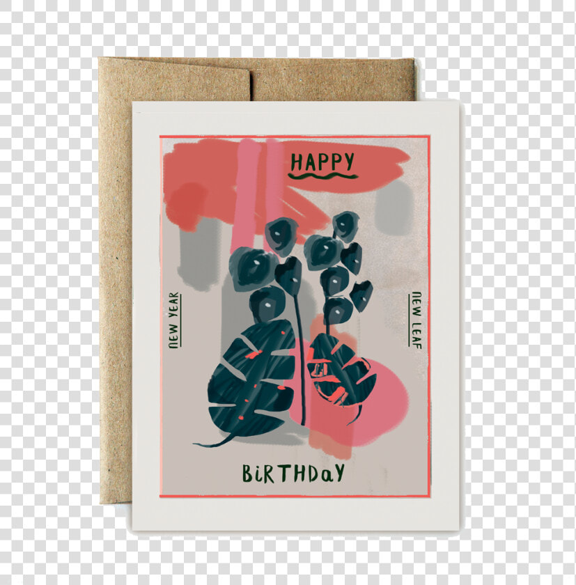 Monstera Birthday Card   Grape  HD Png DownloadTransparent PNG