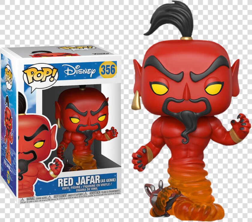 Red Jafar Pop Vinyl Figure   Jafar As Genie Funko  HD Png DownloadTransparent PNG