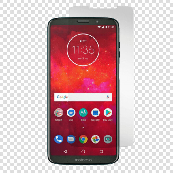 Black Ice Plus Glass Screen Protector For Motorola   Moto Z3 Play Price  HD Png DownloadTransparent PNG