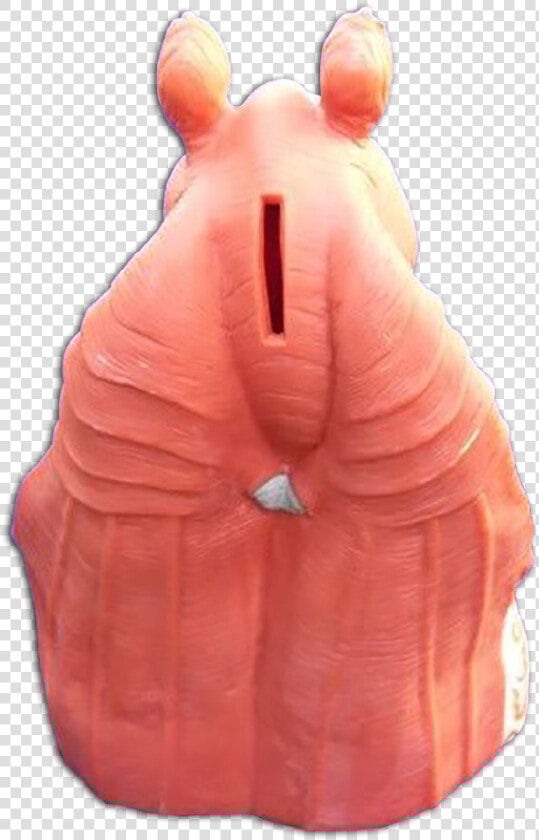 Back Of The Star Wars Episode 1 Jar Jar Binks Piggy   Snail  HD Png DownloadTransparent PNG