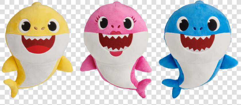 Cuddle Up With Pinkfong S Baby Shark Talking 25cm Plush   Baby Shark Plush Toy  HD Png DownloadTransparent PNG