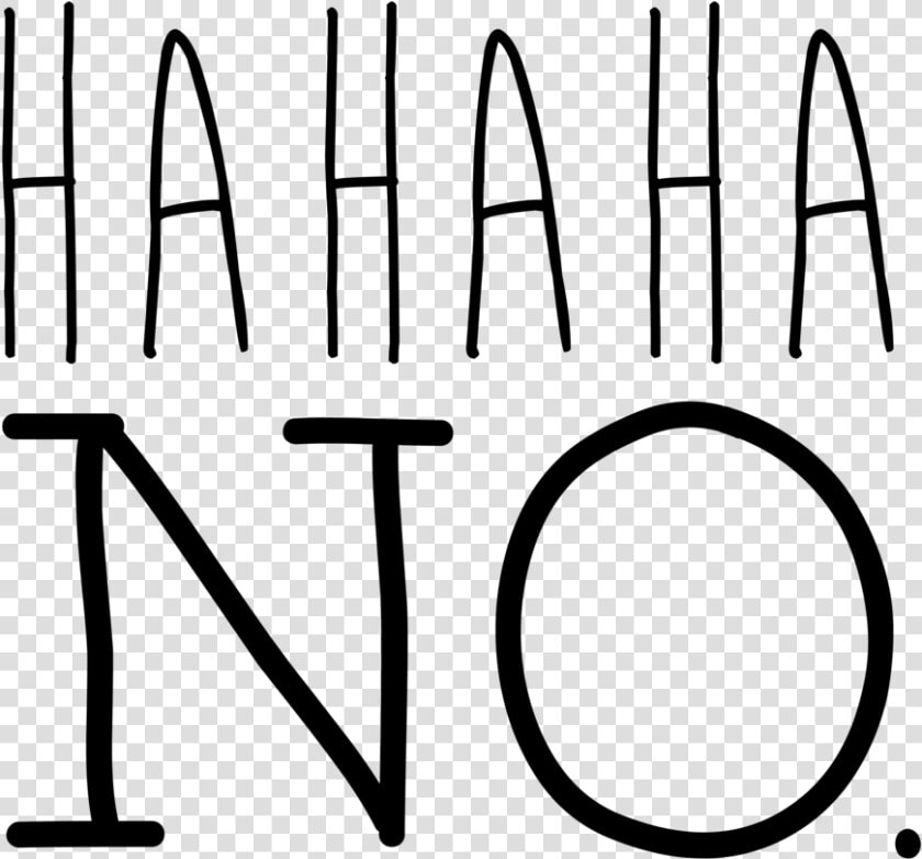 Hahaha No   Line Art  HD Png DownloadTransparent PNG