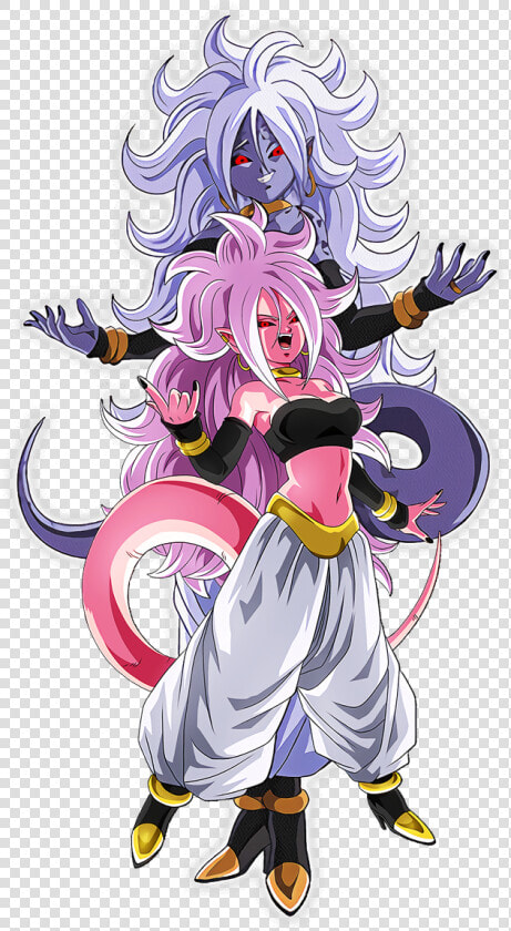 Android 21 Cell Absorbed  HD Png DownloadTransparent PNG