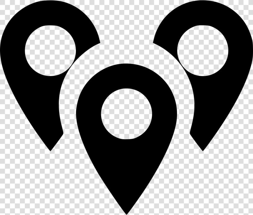 Pin Multiple   Multiple Location Icon Png  Transparent PngTransparent PNG