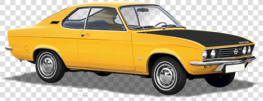A  Type gte  70s  Isolated  And Colored   Opel Manta 70  HD Png DownloadTransparent PNG