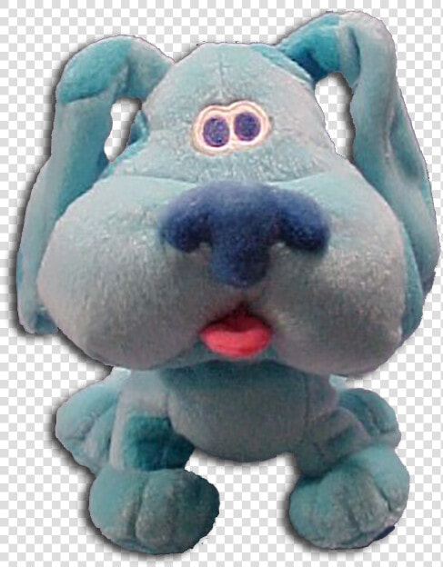 Blue S Clues Soft Plush   Blues Clues Blue Plush  HD Png DownloadTransparent PNG