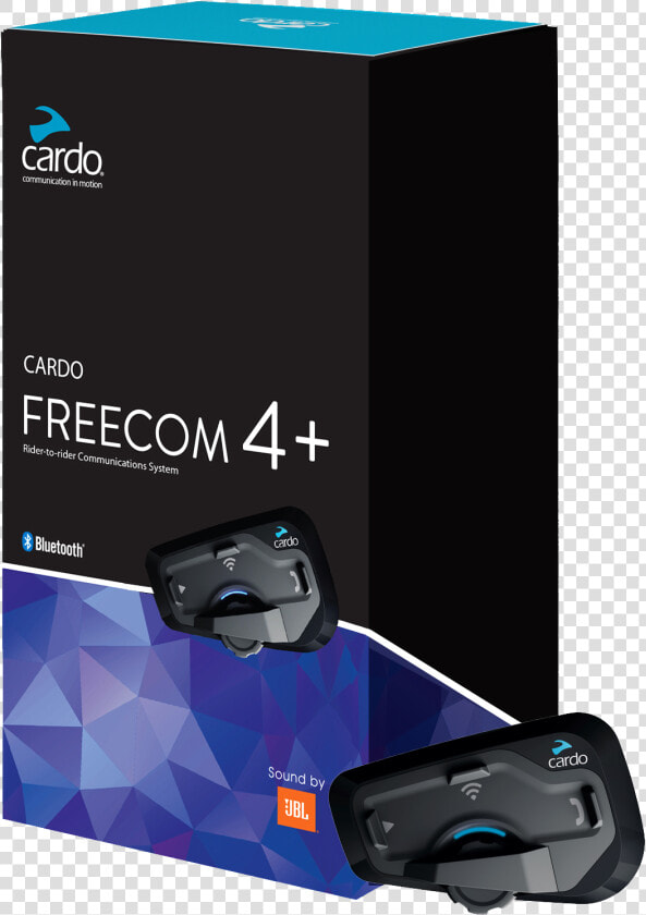 Cardo Scala Rider Freecom 4 Bluetooth Intercom System   Cardo Freecom 4  Duo  HD Png DownloadTransparent PNG