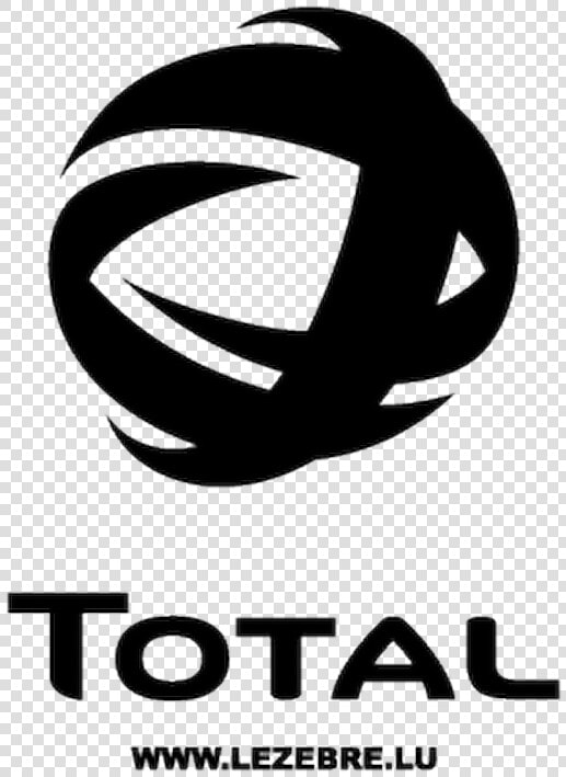 Sticker Total Logo Black Design   Total S a   HD Png DownloadTransparent PNG