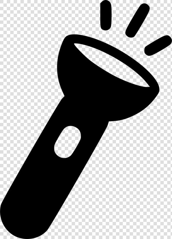Flashlight   Flashlight Icon Black Png  Transparent PngTransparent PNG