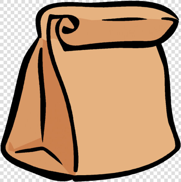 Brown Bag Lunch Clip Art 6zdteu Clipart   Brown Paper Bag Cartoon  HD Png DownloadTransparent PNG