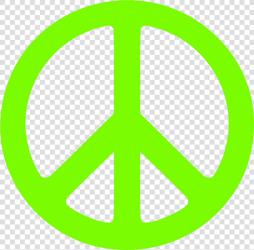 Lawn Green Peace Symbol 1 Scallywag Peacesymbol   Peace Symbol In Green  HD Png DownloadTransparent PNG