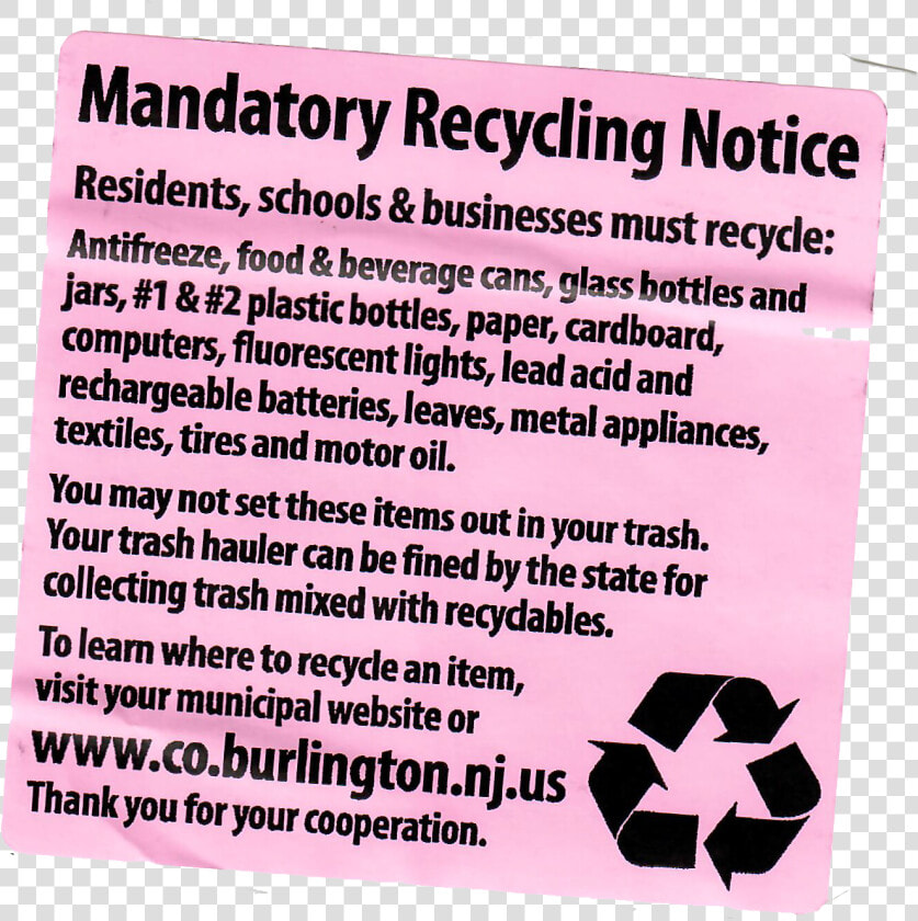 Mandatory Recycling Service   Recycling Should Be Mandatory  HD Png DownloadTransparent PNG