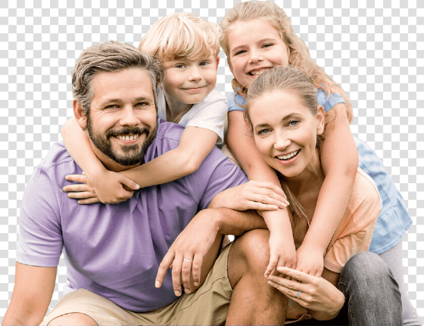 Married Couple With 2 Young Children   Couple With 2 Children  HD Png DownloadTransparent PNG