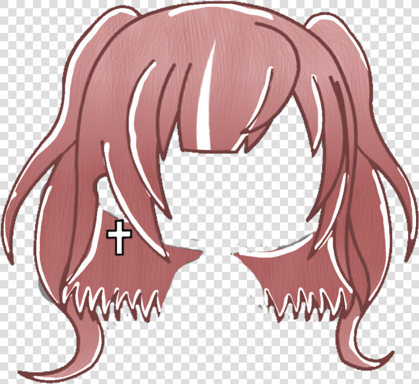  gacha  gachalife  gachahair  gachalifehair  hair  cute   Cartoon  HD Png DownloadTransparent PNG