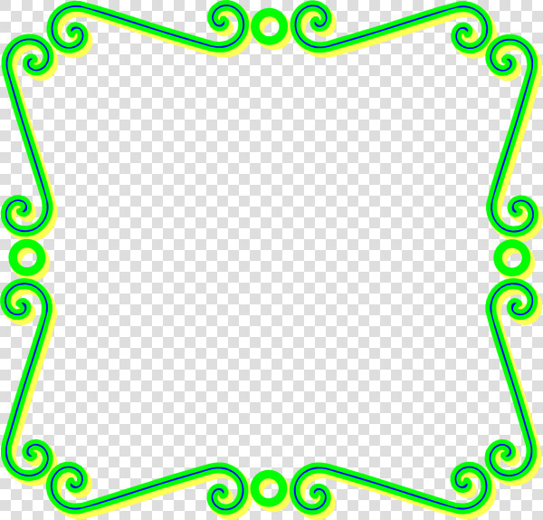Green Scroll Art Label Clip Art At Clker   Pink Sofia The First Frame Png  Transparent PngTransparent PNG