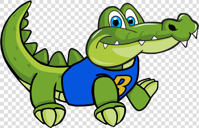 Gator Crawling   Cartoon  HD Png DownloadTransparent PNG