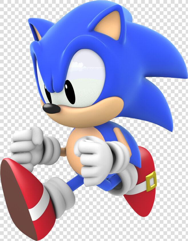 Sonic Generations Classic Sonic Running   Png Download  Transparent PngTransparent PNG