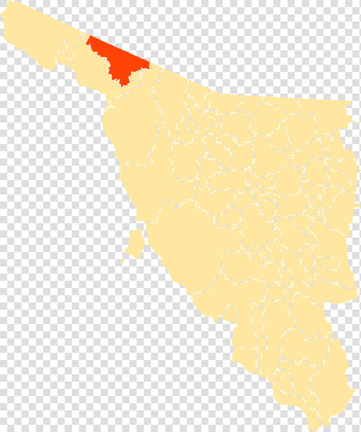 Mapa Municipios Sonora General Plutarco Elías Calles   San Luis Rio Colorado Mapa  HD Png DownloadTransparent PNG