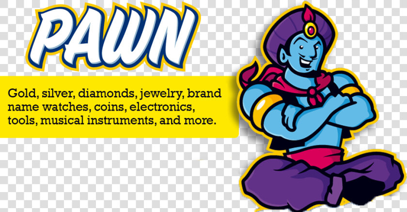 Express Pawn Genie  HD Png DownloadTransparent PNG