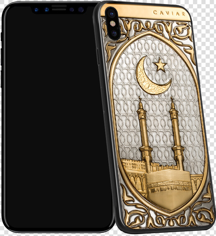 Caviar Iphone X Mekka Gold   Price Of Iphone X In Naira  HD Png DownloadTransparent PNG