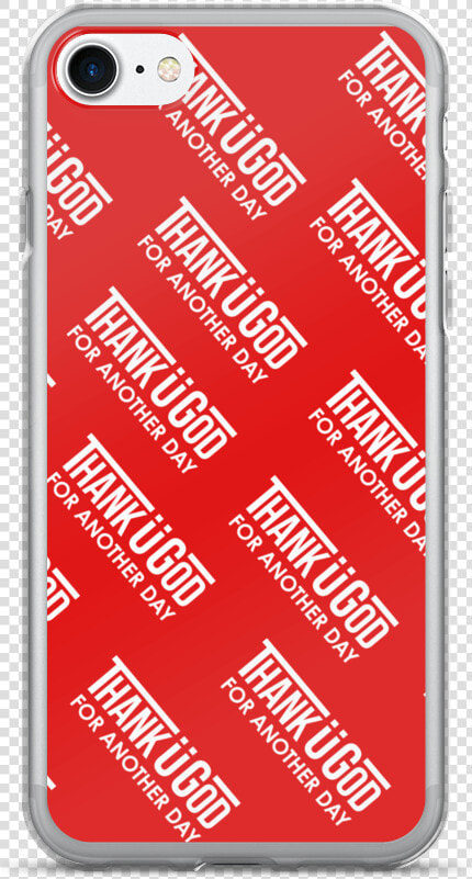Red Slogan Iphone 7 7 Plus Case   Mobile Phone  HD Png DownloadTransparent PNG
