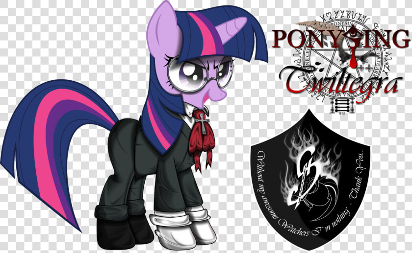 812 Hellsing Integra Hellsing Alucard Twilight Sparkle   My Little Pony Hellsing  HD Png DownloadTransparent PNG