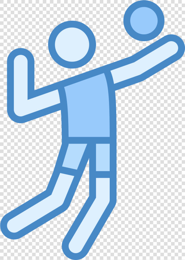 Volleyball Player Icon   Volleyball  HD Png DownloadTransparent PNG