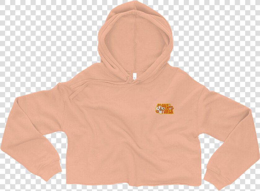 Image Of Flower Power Cropped Hoodie   Hoodie  HD Png DownloadTransparent PNG