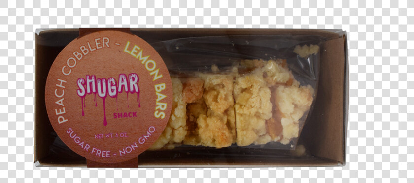 Peach Cobbler Lemon Bars The Shugar Shack   Turrón  HD Png DownloadTransparent PNG