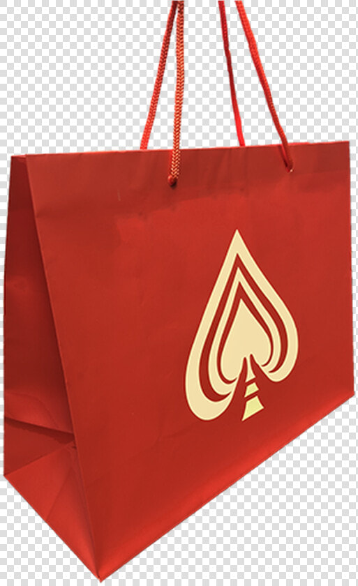 Red Spade Gift Bag   Tote Bag  HD Png DownloadTransparent PNG