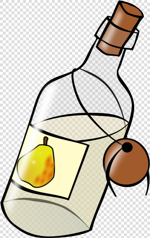 Hillbilly Clipart Whiskey Jug   Cartoon Letter In A Bottle  HD Png DownloadTransparent PNG