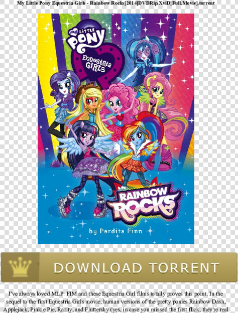 Film My Little Pony Equestria Girls Rainbow Rocks  HD Png DownloadTransparent PNG