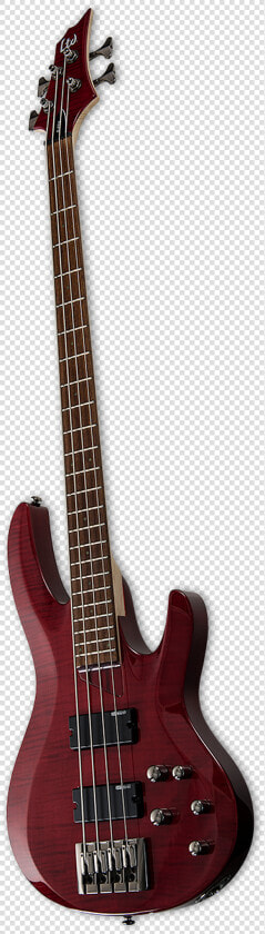 Esp Ltd B204fm 4 String Bass Flamed Maple   Electric Guitar  HD Png DownloadTransparent PNG
