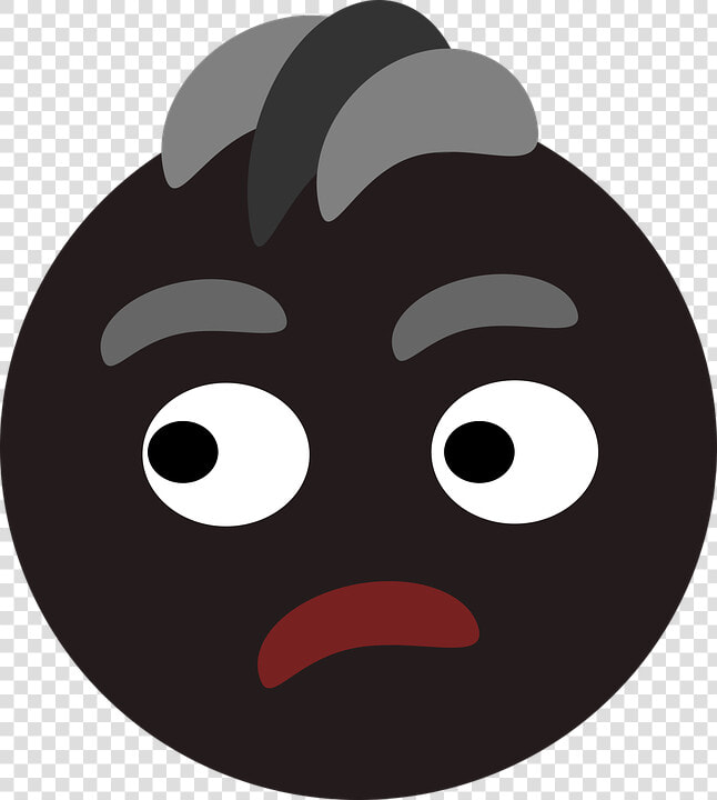Confused  Man  Black  Young  Male  People  Face  Hair   Illustration  HD Png DownloadTransparent PNG