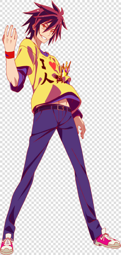 No Knowledge  No Life   Sora No Game No Life  HD Png DownloadTransparent PNG