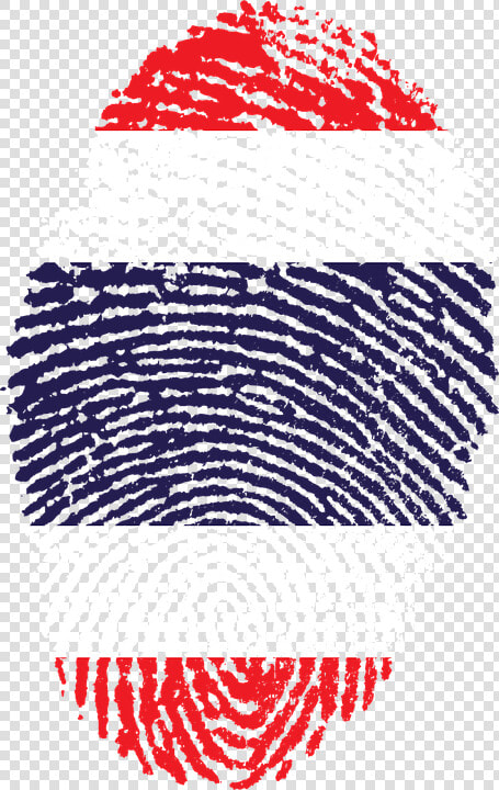 Thailand  Flag  Fingerprint  Country  Pride  Identity  HD Png DownloadTransparent PNG