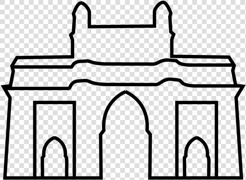 Transparent Gateway Arch Png   Mumbai Art White Png  Png DownloadTransparent PNG