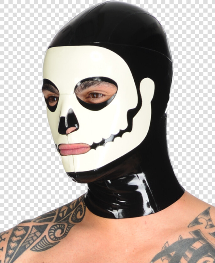 Bone Daddy Hood   Latex Blindfold  HD Png DownloadTransparent PNG