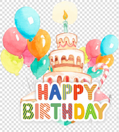 Happy Birthday Watercolor Png Image Free Download Searchpng   Watercolor Happy Birthday Png  Transparent PngTransparent PNG
