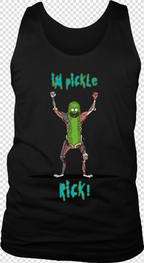I M Pickle Rick Rat Cyborg Tee Or Hoodie   Active Tank  HD Png DownloadTransparent PNG